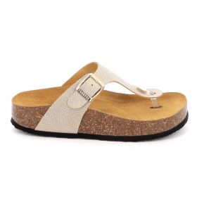 Γυναικεία Comfort Παντόφλα Plakton Χρώματος Χρυσό 341671