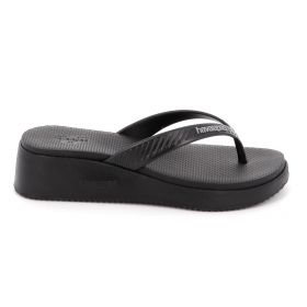 Γυναικεία Σαγιονάρα Havaianas High Platform  Χρώματος Μαύρο 4150150-0090