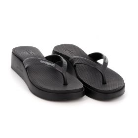 Γυναικεία Σαγιονάρα Havaianas High Platform  Χρώματος Μαύρο 4150150-0090