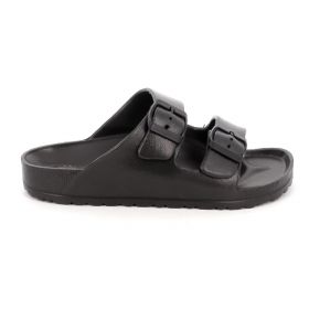 Γυναικεία Σαγιονάρα Ateneo Χρώματος Μαύρο 01 SEA SANDALS.B