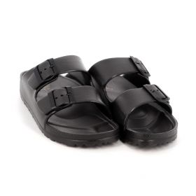 Γυναικεία Σαγιονάρα Ateneo Χρώματος Μαύρο 01 SEA SANDALS.B