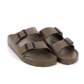 Ανδρική Σαγιονάρα Ateneo Χρώματος Χακί 04 SEA SANDALS.X