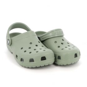 Παιδικό Σαμπό για Αγόρι Crocs Classic Clog K Ανατομικό Χρώματος Χακί 206991-308