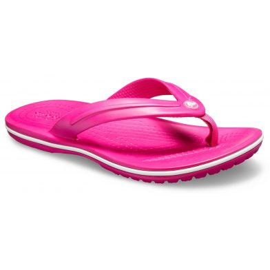 Γυναικεία Σαγιονάρα Ανατομική Crocs Crocband Flip Gs Χρώματος Φούξια 205778-6X0