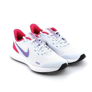 Παιδικό Αθλητικό για Κορίτσι Nike Revolution 5 Υφασμάτινο Χρώματος Γκρι BQ5671 018