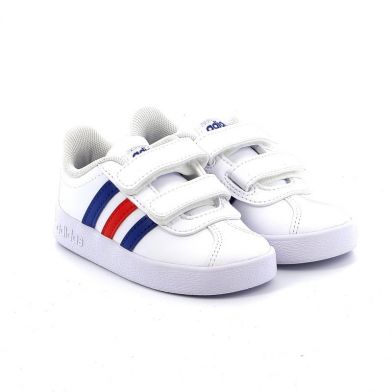 Παιδικό Αθλητικό για Αγόρι Adidas VL Court 2.0 Shoes Δερμάτινο Χρώματος Λευκό FY9275