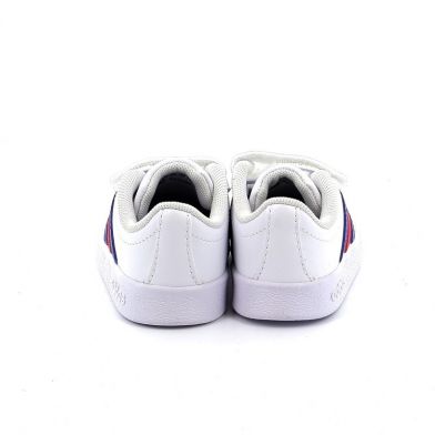 Παιδικό Αθλητικό για Αγόρι Adidas VL Court 2.0 Shoes Δερμάτινο Χρώματος Λευκό FY9275