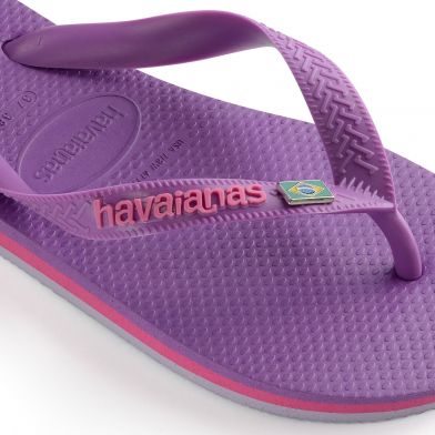 Γυναικεία Σαγιονάρα Havaianas Hav. Brasil Layers Χρώματος Μωβ 4140715-2297