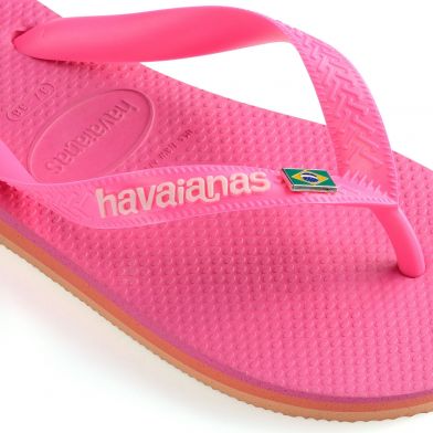 Γυναικεία Σαγιονάρα Havaianas Hav. Brasil Layers Χρώματος Ροζ 4140715-5784
