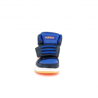 Adidas Hoops 2.0 Mid Shoes for Boys Blue Color GZ7781