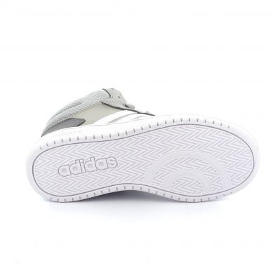 Παιδικό Αθλητικό για Κορίτσι Adidas Hoops 2.0 Mid Shoes Χρώματος Γκρι GZ7772