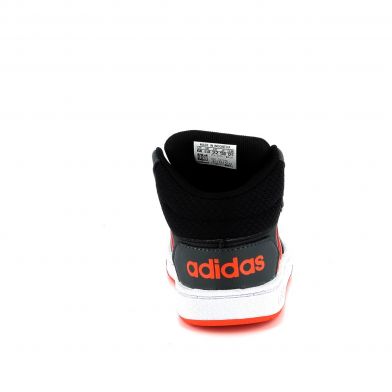 Adidas Hoops 2.0 Mid Shoes for Boys Black Color GZ7780