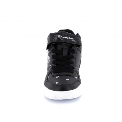 Children's Casual Boots for Girls Champion Vintage Leather Color Black S32010-KK002