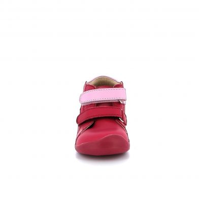 Παιδικό Μποτάκι για Κορίτσι Ανατομικό Kickers Wakalla Δερμάτινο Χρώματος Ροζ 878480-10-131