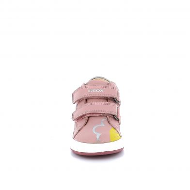 Παιδικό Μποτάκι για Κορίτσι Ανατομικό Geox Δερμάτινο Χρώματος Ροζ B044CC 00085 C8011