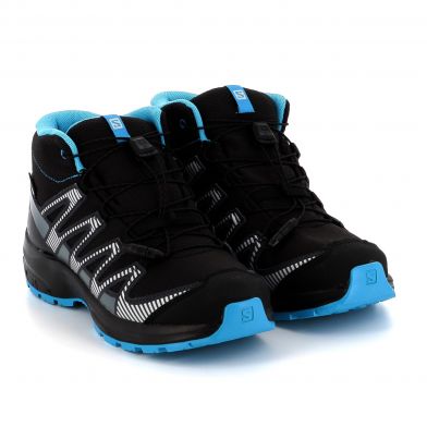 Salomon Xa Pro V8 Mid Cswr J Children's Sports Boots for Boys Waterproof Color Black 413449