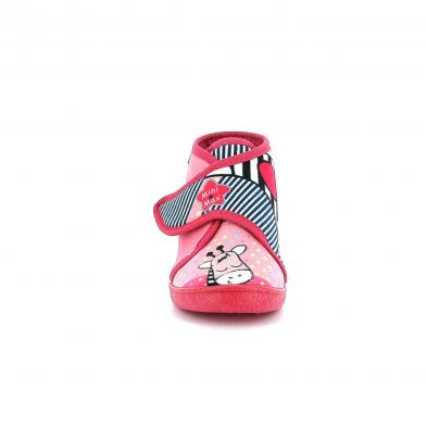 Παιδική Παντόφλα για Κορίτσι Ανατομική Mini Max Υφασμάτινη Χρώματος Ροζ VG-CAM
