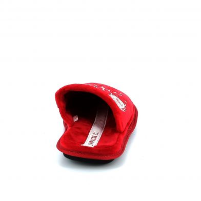 Ανδρική Παντόφλα Ολυμπιακός Parex Υφασμάτινη Χρώματος Κόκκινο 10112090.R