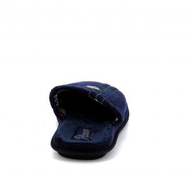Ανδρική Παντόφλα Parex Υφασμάτινη Χρώματος Μπλε 10124054.N