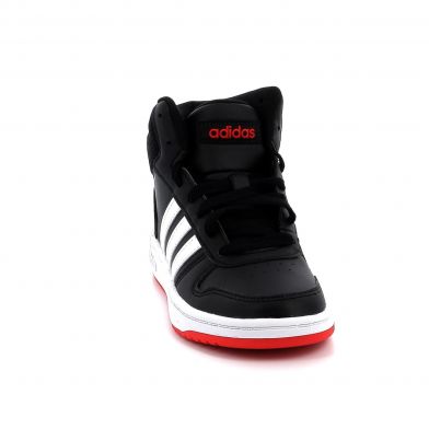 Παιδικό Αθλητικό Μποτάκι για Αγόρι Adidas Hoops 2.0 Mid Shoes Χρώματος Μαύρο FY7009