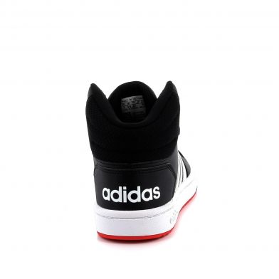 Adidas Hoops 2.0 Mid Shoes for Boys Black Color FY7009