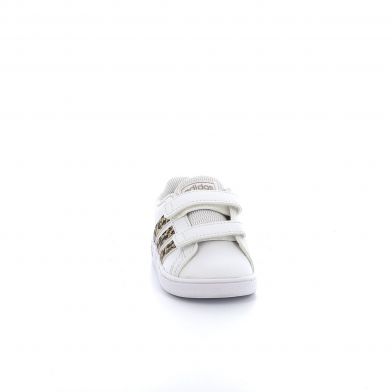 Παιδικό Αθλητικό για Κορίτσι Adidas Grand Court Shoes Χρώματος Λευκό FZ3528