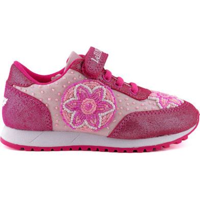 Παιδικό Παπούτσι για Κορίτσι Χαμηλό Casual Ανατομικό Lelli Kelly Principessa Δερμάτινο LK4810 - ΦΟΥΞΙΑ