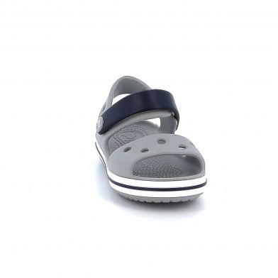 Παιδικό Πέδιλο Crocs Crocband Sandal Kids Ανατομικό  Χρώματος Γκρι 12856-01U