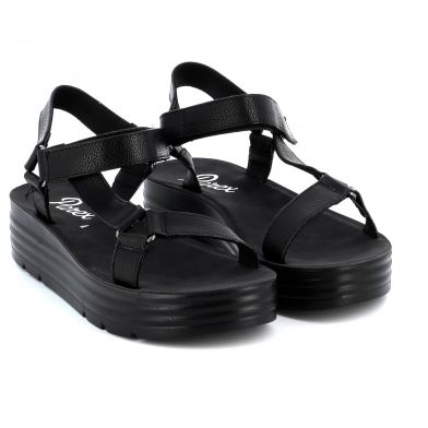 Women's Sandal Parex Color Black 12725007.B