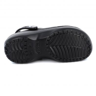 Γυναικείο Σαμπό Ανατομικό Crocs Classic Platform Clog W Χρώματος Μαύρο 206750-001