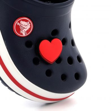 Αξεσουάρ Διακοσμητικό Παπουτσιών Crocs Heart Χρώματος Κόκκινο 10007339