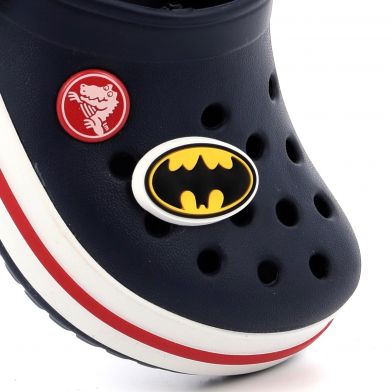 Αξεσουάρ Διακοσμητικό Παπουτσιών Crocs Batman Shield Χρώματος Μαύρο 10006904