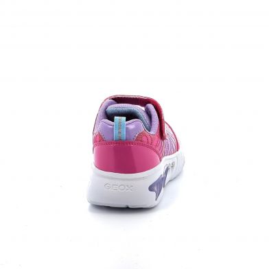 Παιδικό Αθλητικό Παπούτσι για Κορίτσι με Φωτάκια Ανατομικό Geox Χρώματος Ροζ J25E9B 0ASKN C8257