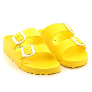 Γυναικεία Σαγιονάρα Ateneo Χρώματος Κίτρινο 01 SEA SANDALS.Y