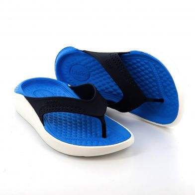 Ανδρική Σαγιονάρα Crocs Literide Flip Χρώματος Μπλε 205182-462