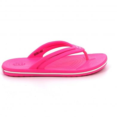 Γυναικεία Σαγιονάρα Ανατομική Crocs Crocband Flip Χρώματος Φούξια 206100-6QQ