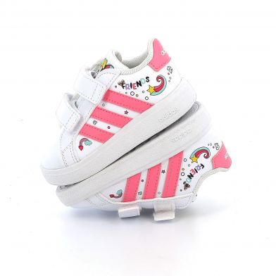 Παιδικό Αθλητικό Παπούτσι για Κορίτσι Adidas Grand Court Χρώματος Λευκό GY6628