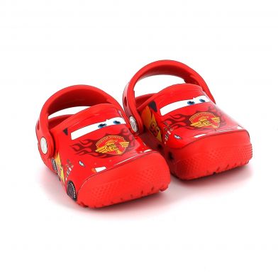 Παιδικό Σαμπό για Αγόρι Crocs Crocs Funlab Cars Ανατομικό Χρώματος Κόκκινο 204116-8C1