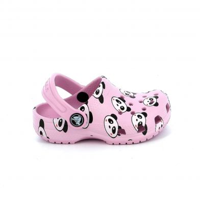 Children's Shampo for Girls Crocs Classic Panda Print Cloa Kids Pink 206999-6GD