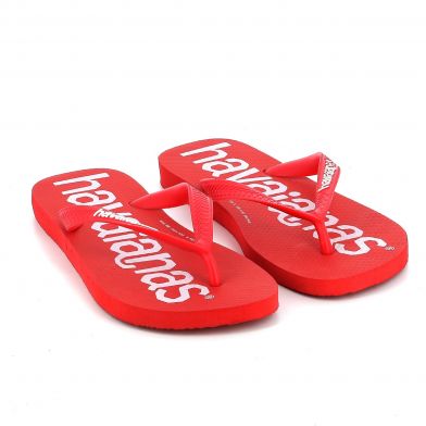 Men's Flip Flops Havaianas Top Logo Mania Color Red 4144264-2090