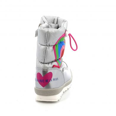 Παιδική Μπότα Apress Ski για Κορίτσι Agatha Ruiz De La Prada Χρώματος Ασημί 221996-B