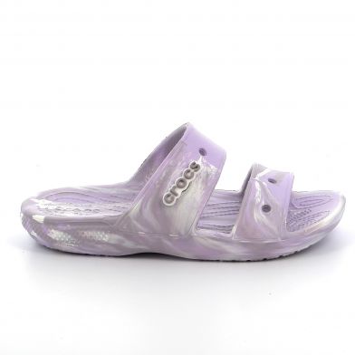 Γυναικεία Σαγιονάρα Crocs Classic Crocs Marbled Sandal Χρώματος Λιλά 207701-5PT