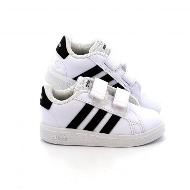Παιδικό Αθλητικό Παπούτσι Adidas Crand Court Χρώματος Λευκό GW6527