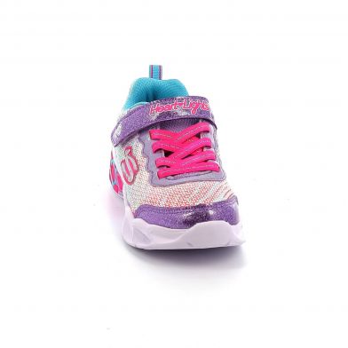 Παιδικό Αθλητικό Παπούτσι για Κορίτσι Skechers με Φωτάκια On/off Sweetheart Lights-lets Shine Χρώματος Μωβ 302313-PRMT