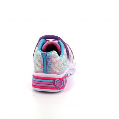 Παιδικό Αθλητικό Παπούτσι για Κορίτσι Skechers με Φωτάκια On/off Sweetheart Lights-lets Shine Χρώματος Μωβ 302313-PRMT
