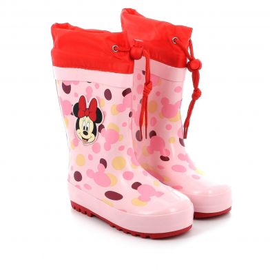 Παιδική Γαλότσα για Κορίτσι Disney Minnie Χρώματος Ροζ DM009238