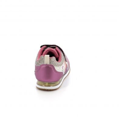 Παιδικό Αθλητικό Παπούτσι για Κορίτσι Frozen με Φωτάκια Χρώματος Μωβ Fz011405