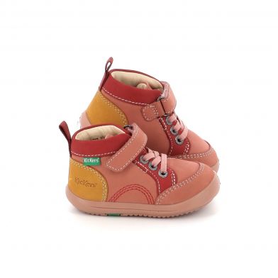 Παιδικό Μποτάκι για Κορίτσι Kickers Kinoe Χρώματος Ροζ 878670-10 133