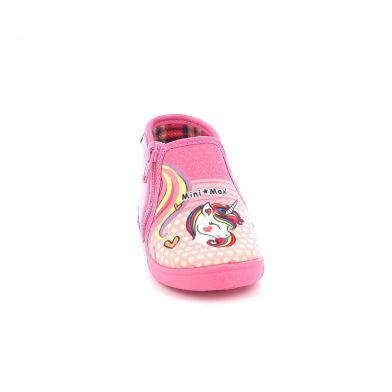 Παιδικό Παντοφλάκι για Κορίτσι Ανατομικό Mini Max Unicorn  Χρώματος Ροζ G-LORY PINK