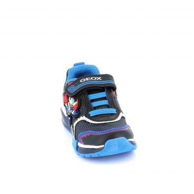 Παιδικό Αθλητικό Παπούτσι για Αγόρι Ανατομικό με On-Off Φωτάκια Geox Χρώματος Μπλε J26FEA 0FUFE C0693